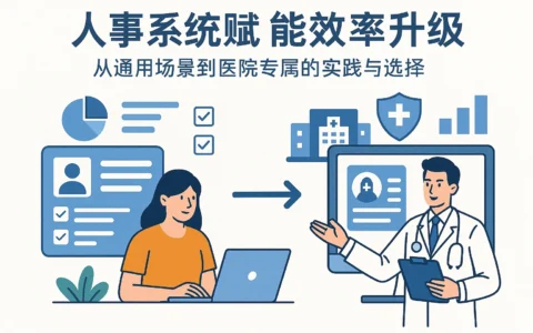 人事系统赋能效率升级:从通用场景到医院专属的实践与选择