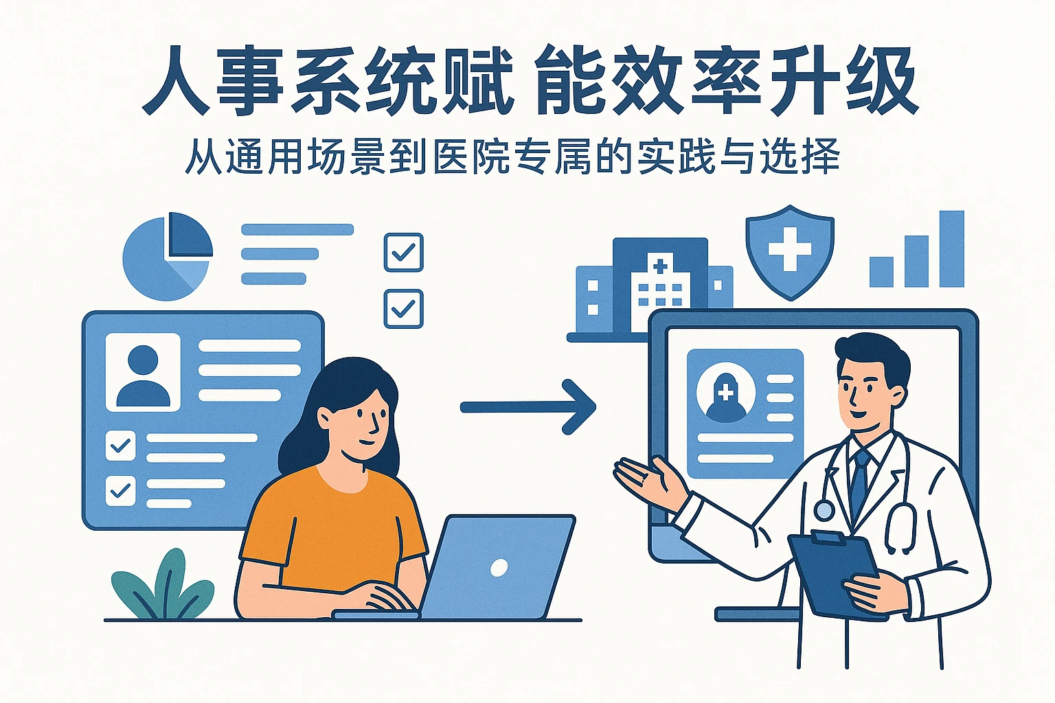 人事系统赋能效率升级：从通用场景到医院专属的实践与选择