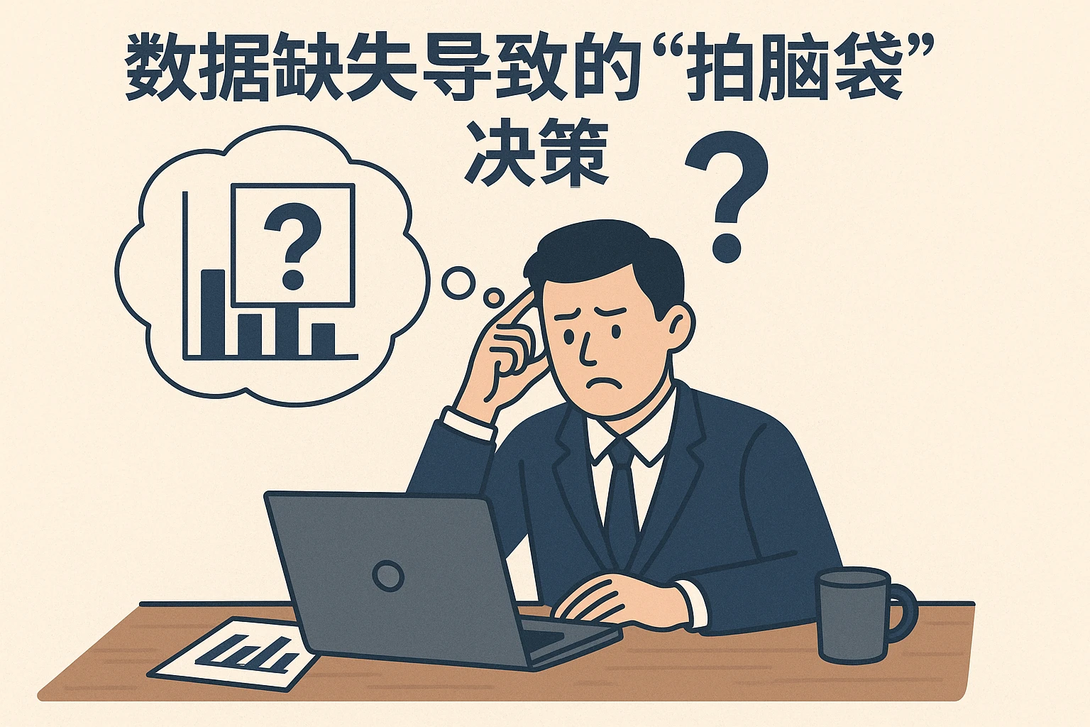 2. 数据缺失导致的“拍脑袋”决策