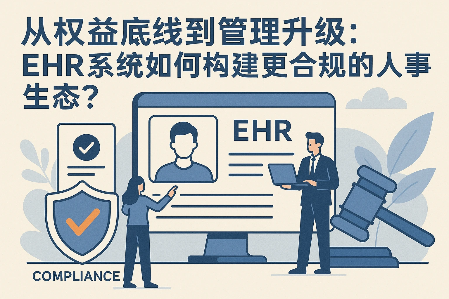 从权益底线到管理升级：EHR系统如何构建更合规的人事生态？