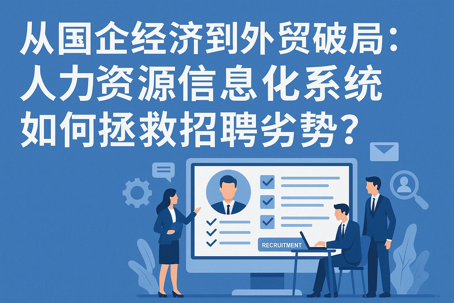 从国企经验到外贸破局:人力资源信息化系统如何拯救招聘劣势?
