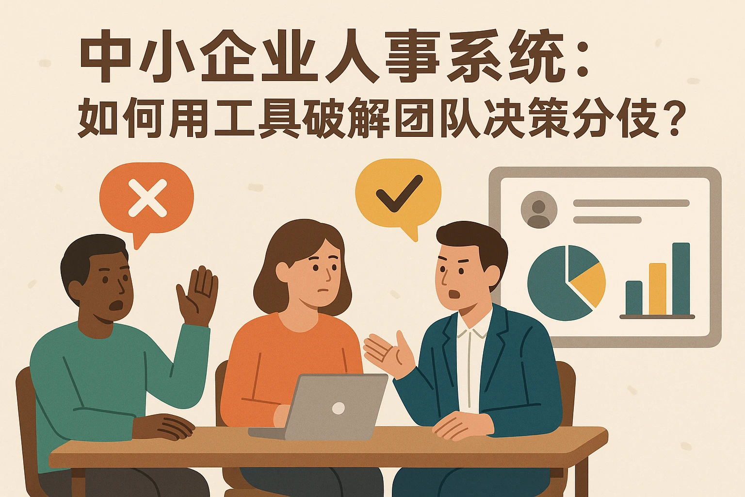 中小企业人事系统：如何用工具破解团队决策分歧？