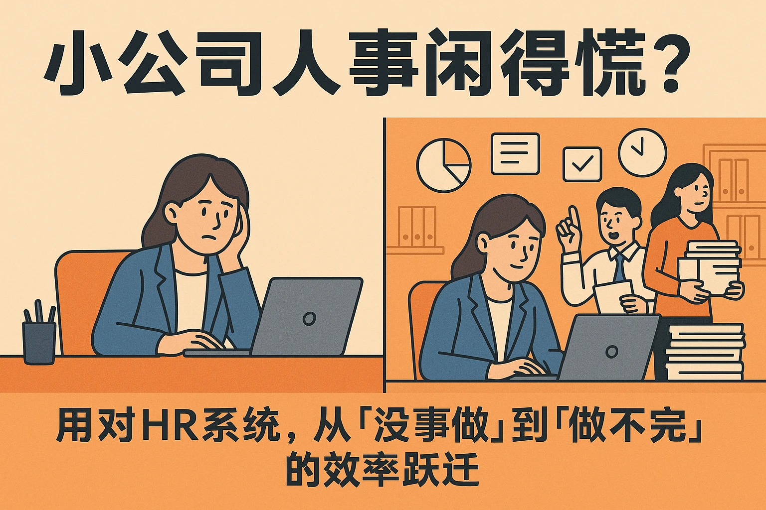 小公司人事闲得慌？用对HR系统，从「没事做」到「做不完」的效率跃迁