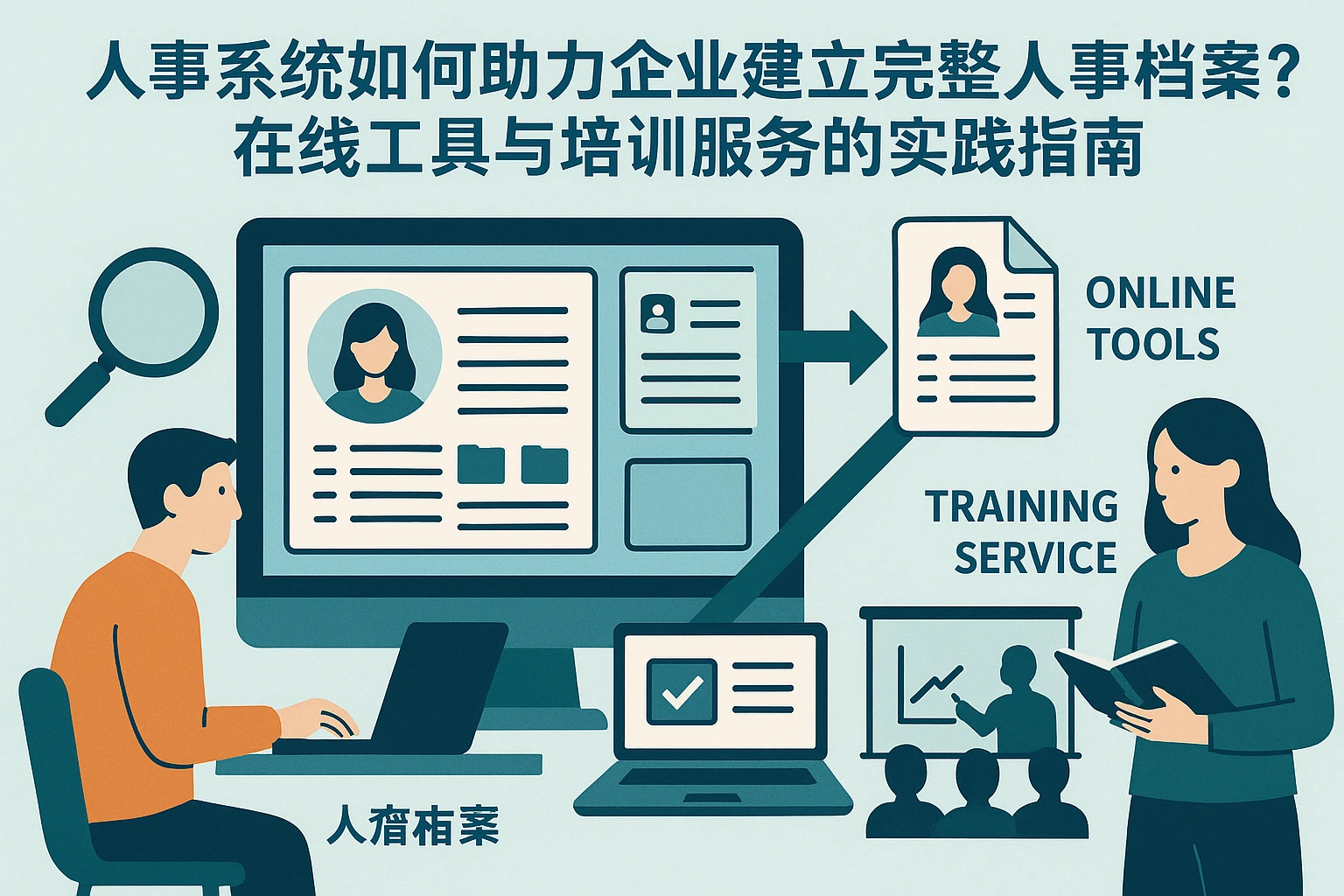 人事系统如何助力企业建立完整人事档案？在线工具与培训服务的实践指南