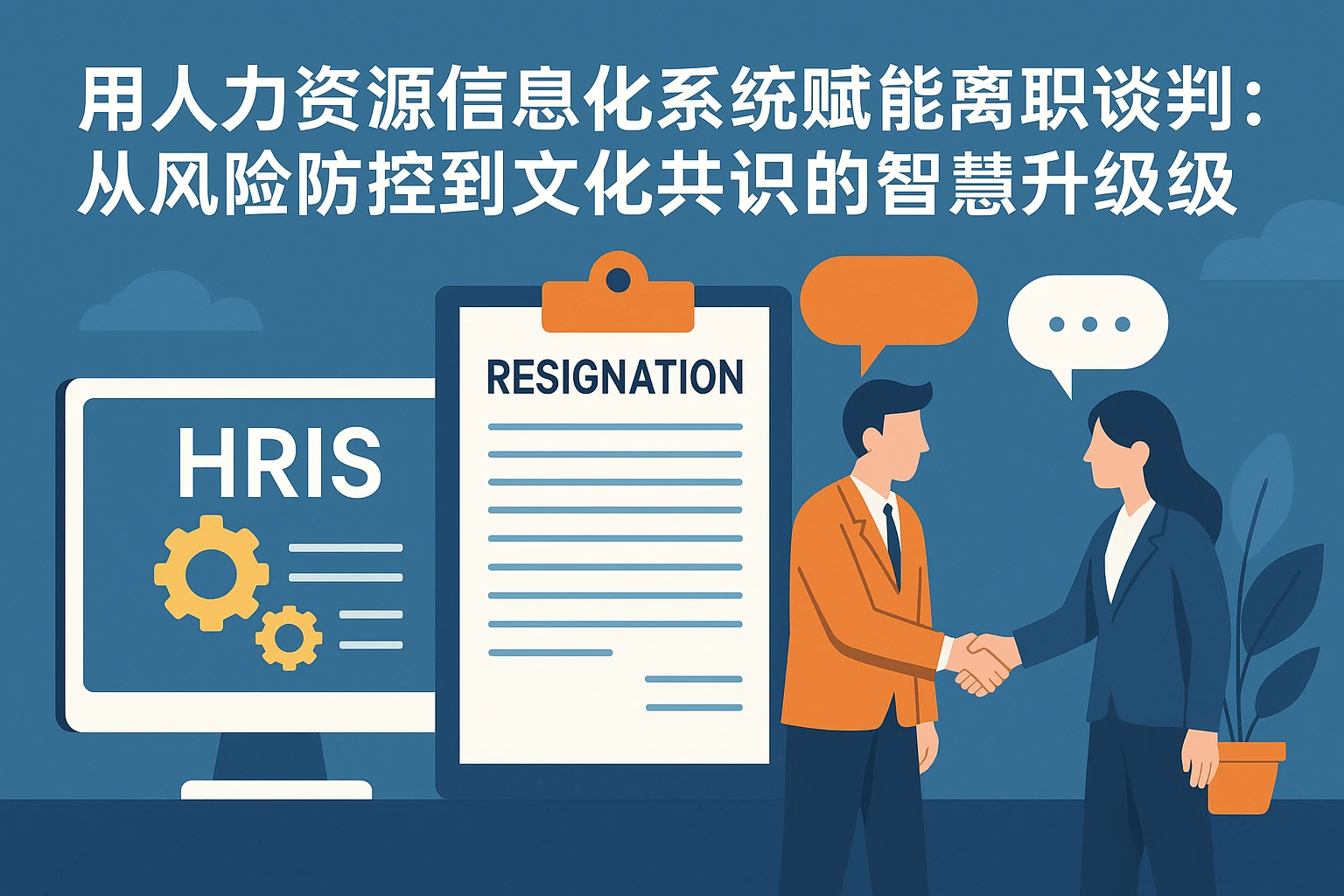 用人力资源信息化系统赋能离职谈判：从风险防控到文化共识的智慧升级