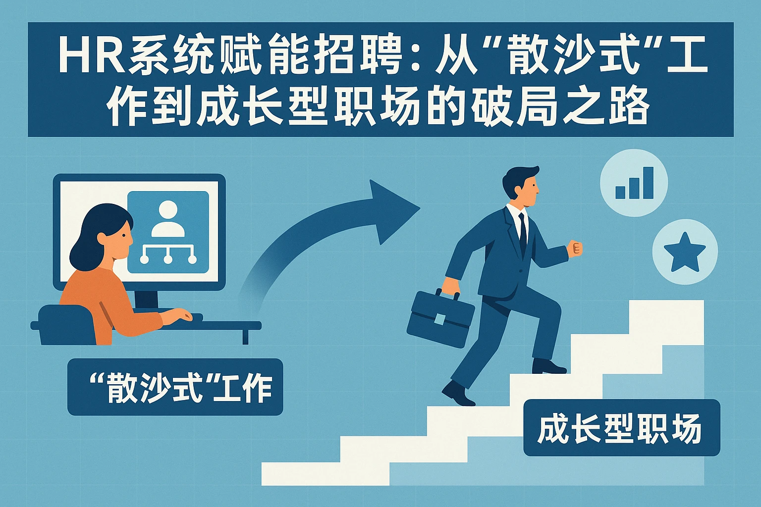 HR系统赋能招聘：从“散沙式”工作到成长型职场的破局之路