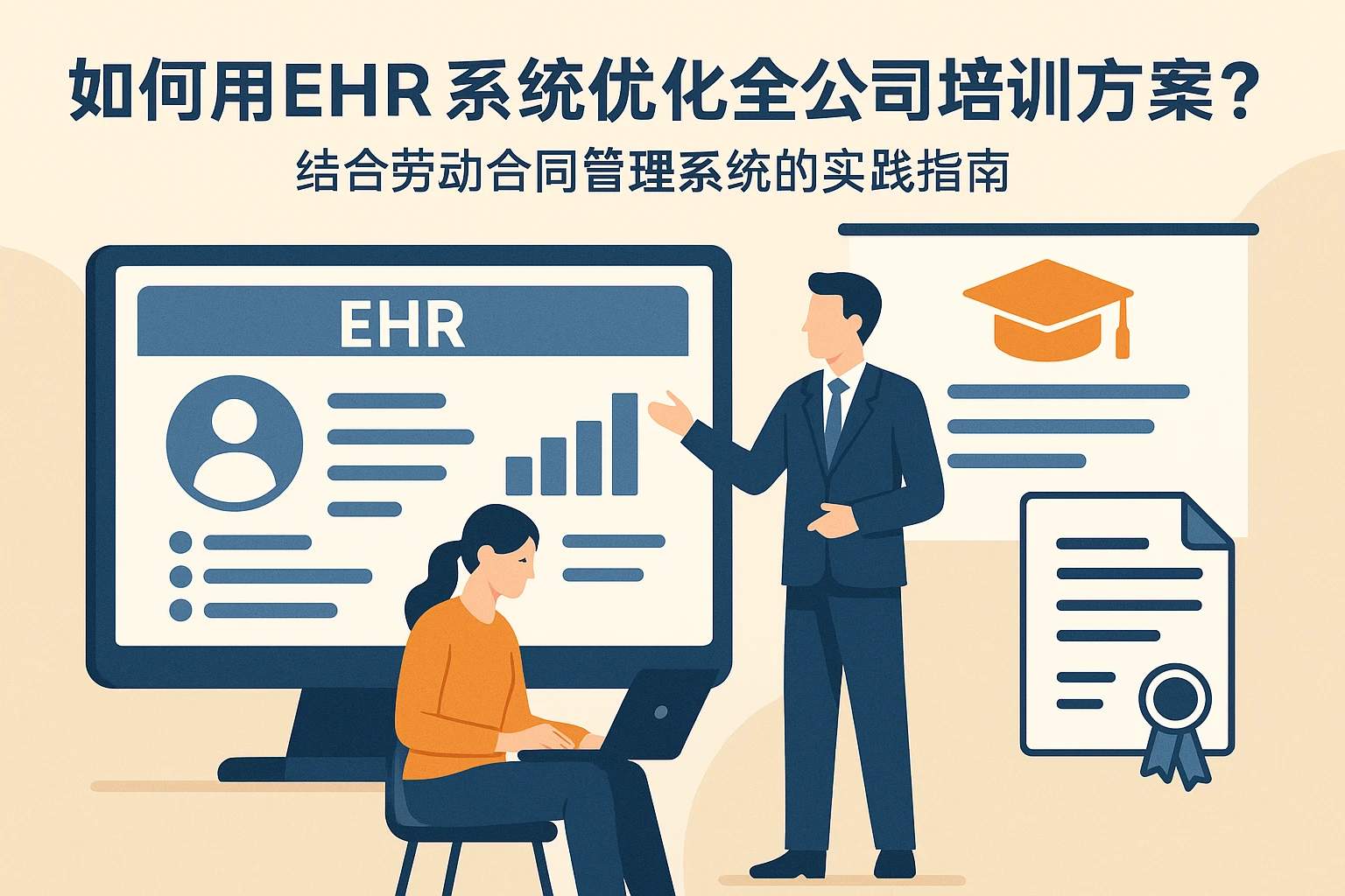 如何用EHR系统优化全公司培训方案？结合劳动合同管理系统的实践指南