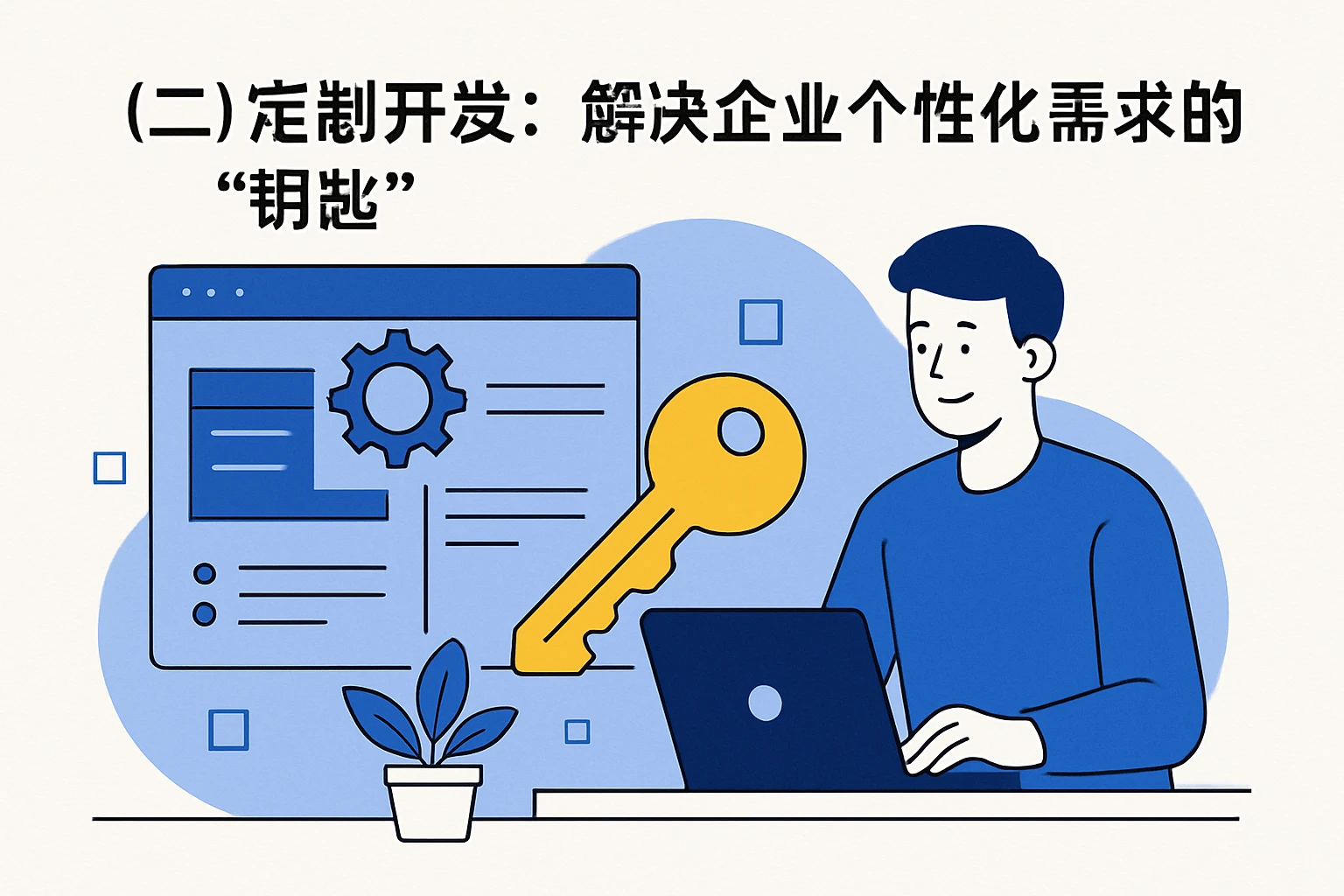 （二）定制开发：解决企业个性化需求的“钥匙”