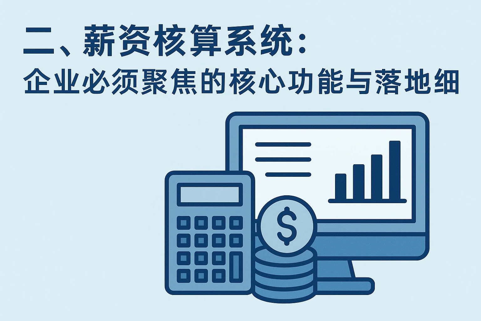 二、薪资核算系统：企业必须聚焦的核心功能与落地细节
