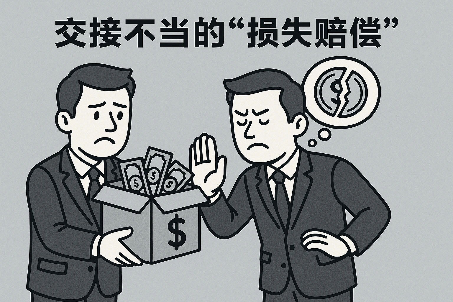 2. 交接不当的“损失赔偿”