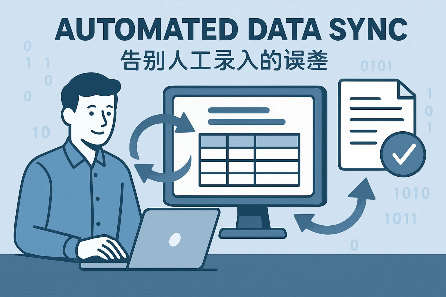 2. 自动化数据同步：告别人工录入的误差