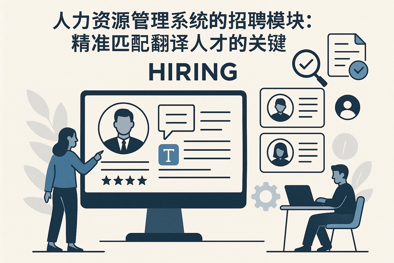 2. 人力资源管理系统的招聘模块：精准匹配翻译人才的关键