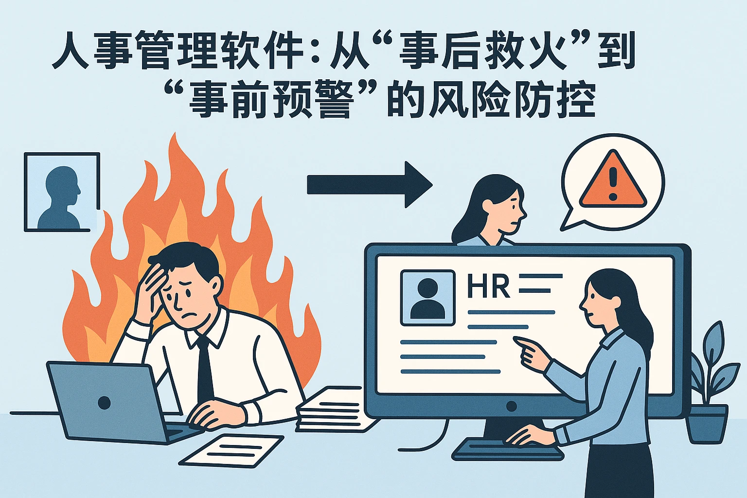 2. 人事管理软件：从“事后救火”到“事前预警”的风险防控