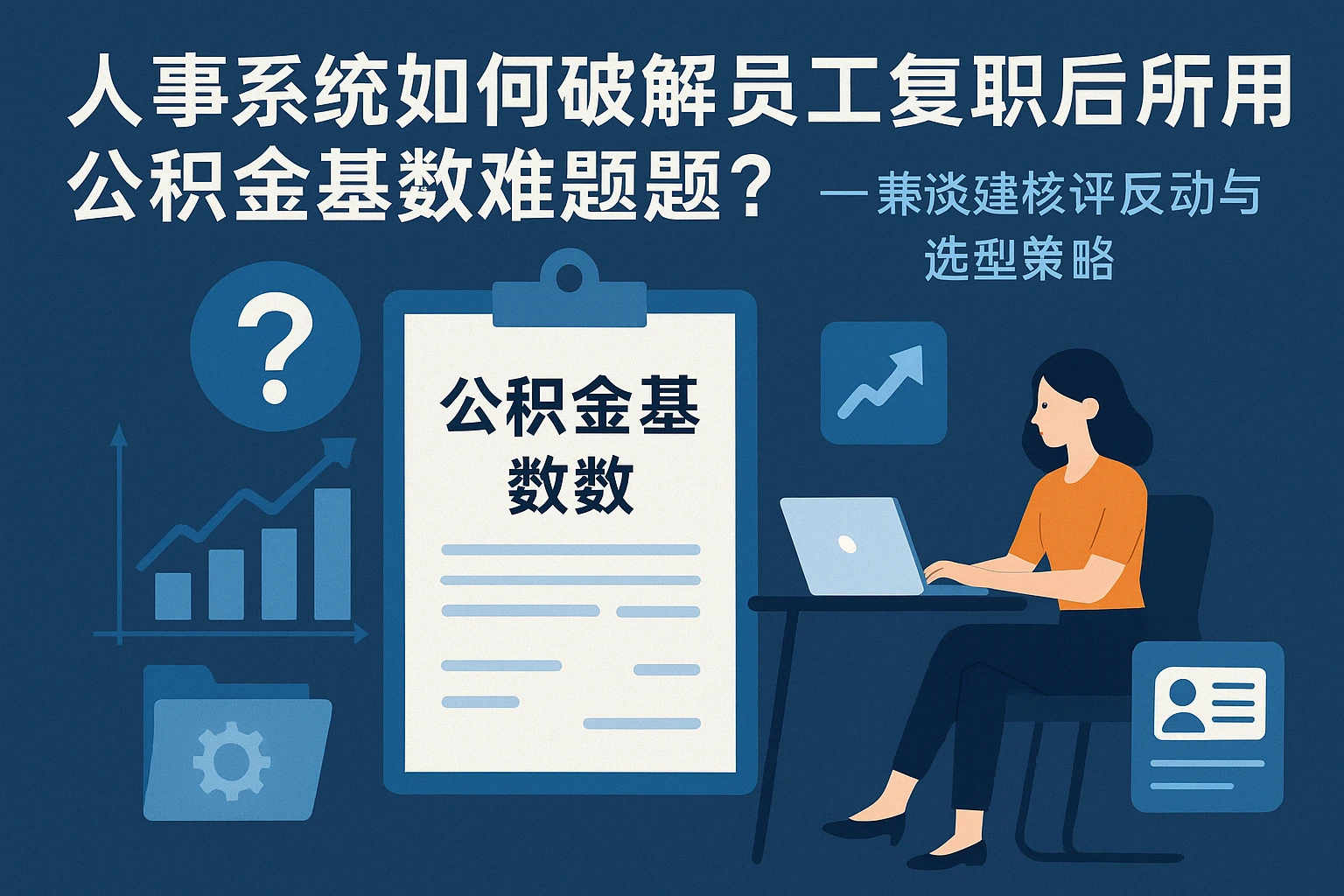 人事系统如何破解员工复职后的公积金基数难题?——兼谈绩效考评联动与选型策略