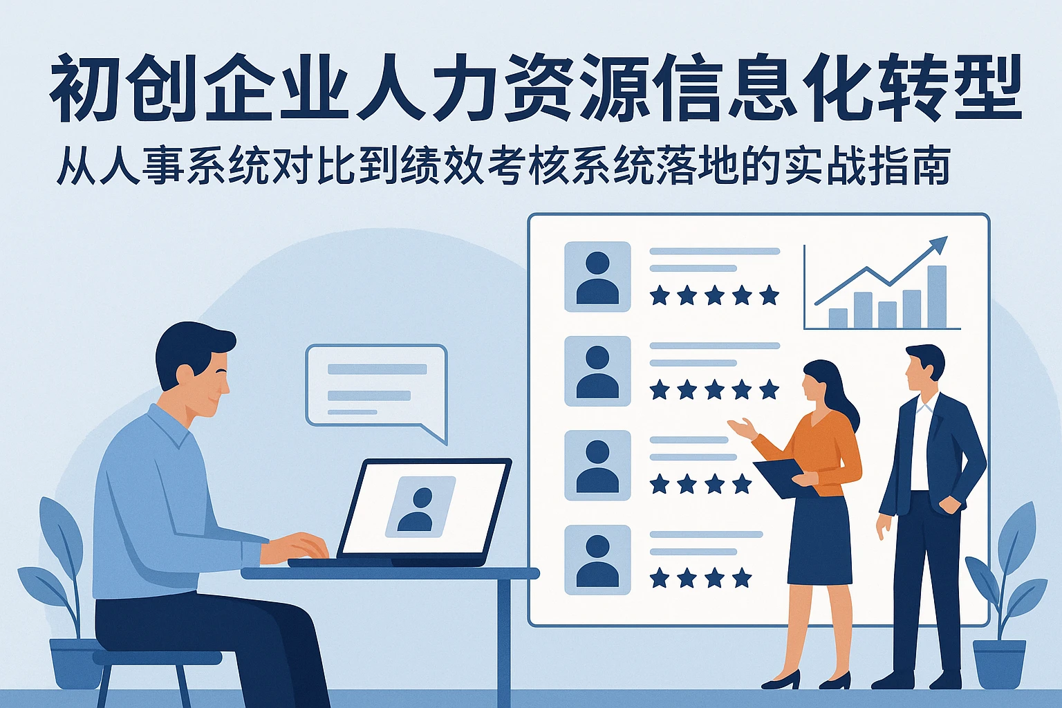 初创企业人力资源信息化转型：从人事系统对比到绩效考核系统落地的实战指南