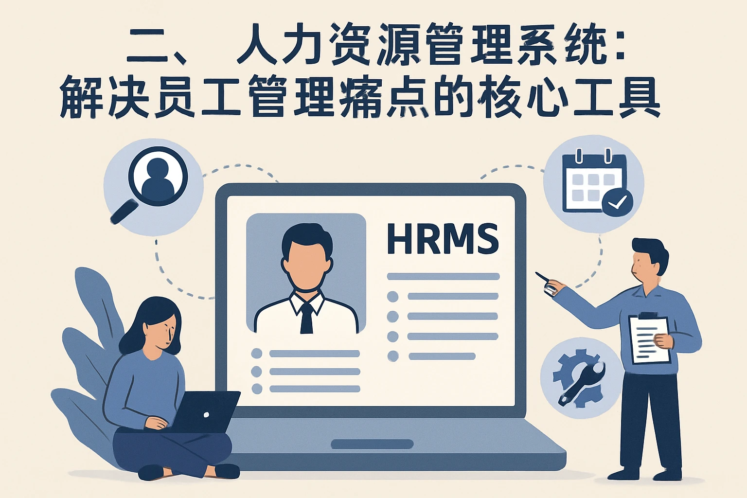 二、人力资源管理系统：解决员工管理痛点的核心工具
