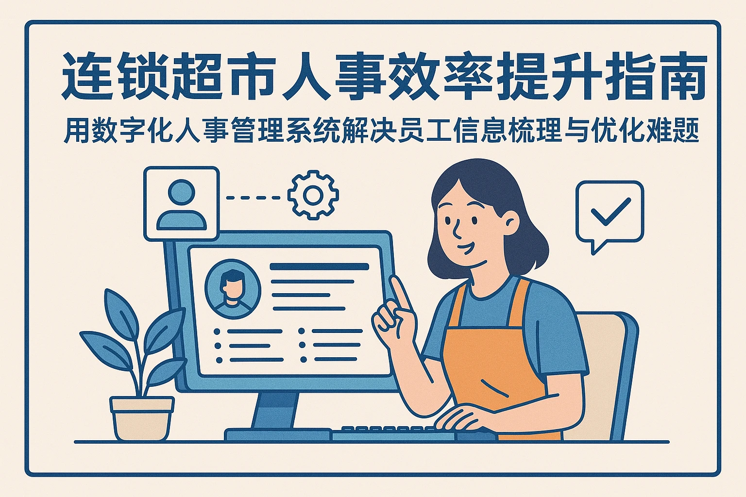 连锁超市人事效率提升指南：用数字化人事管理系统解决员工信息梳理与优化难题