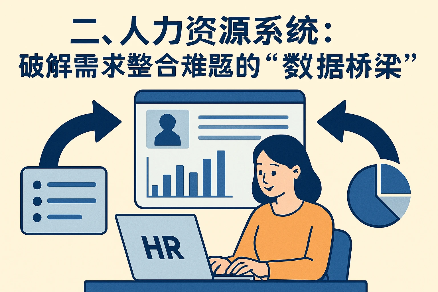 二、人力资源系统：破解需求整合难题的“数据桥梁”
