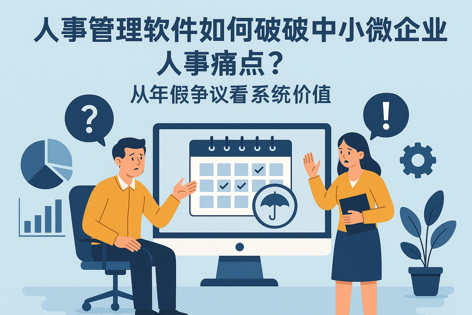 人事管理软件如何破解中小微企业人事痛点？从年假争议看系统价值