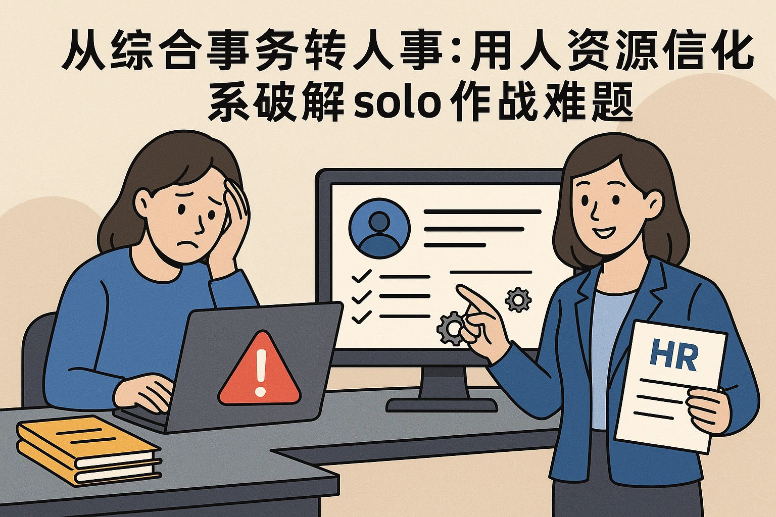 从综合事务转人事：用人力资源信息化系统破解 solo 作战难题