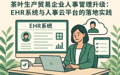 茶叶生产贸易企业人事管理升级：EHR系统与人事云平台的落地实践
