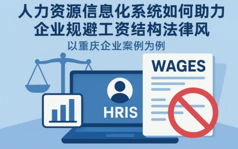 人力资源信息化系统如何助力企业规避工资结构法律风险——以重庆企业案例为例
