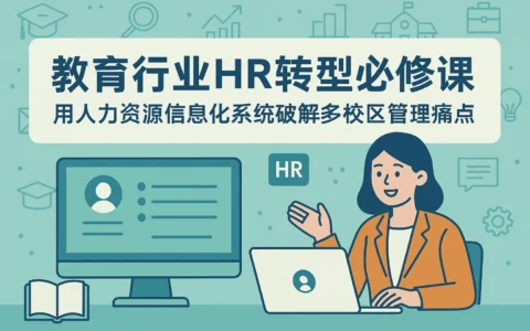 教育行业HR转型必修课：用人力资源信息化系统破解多校区管理痛点