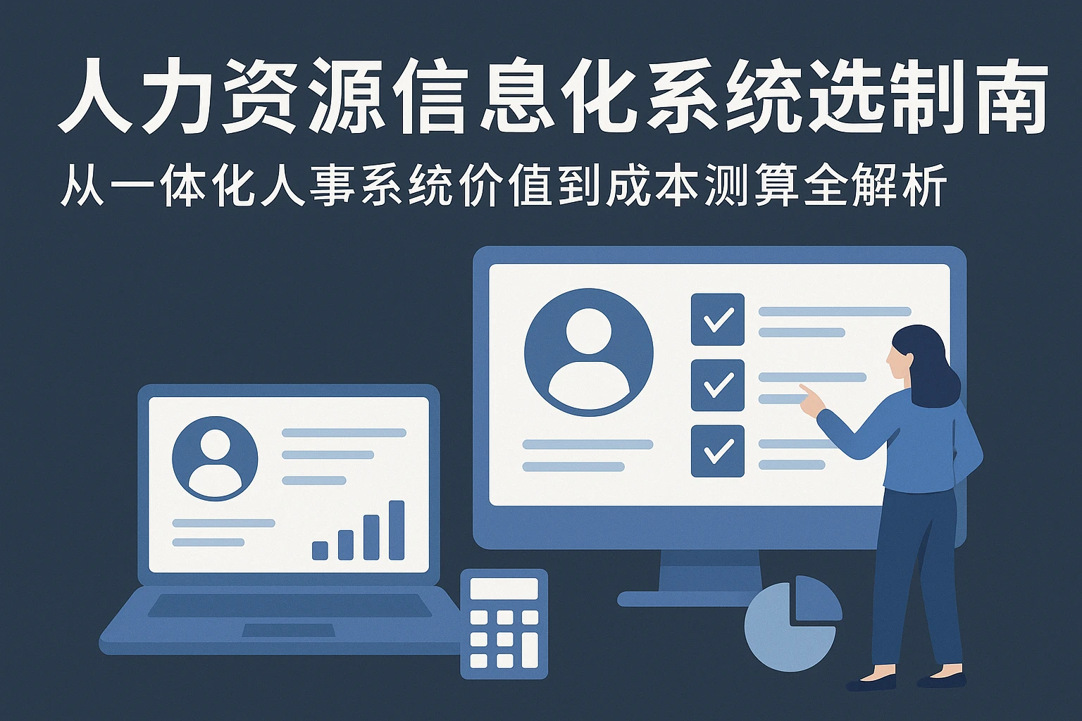人力资源信息化系统选型指南：从一体化人事系统价值到成本测算全解析
