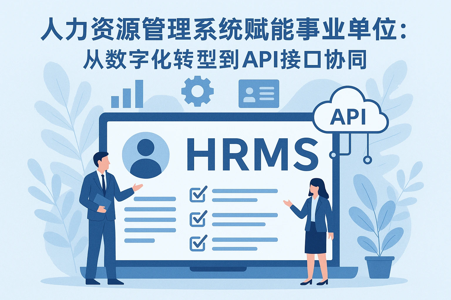 人力资源管理系统赋能事业单位：从数字化转型到API接口协同
