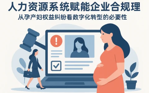 人力资源系统赋能企业合规管理：从孕产妇权益纠纷看数字化转型的必要性