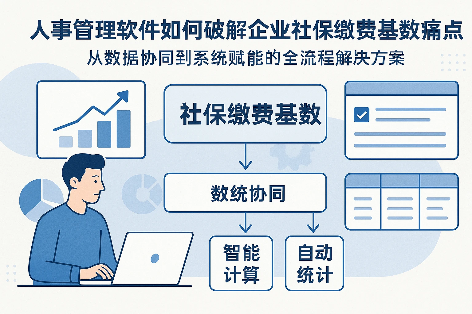 人事管理软件如何破解企业社保缴费基数痛点？从数据协同到系统赋能的全流程解决方案