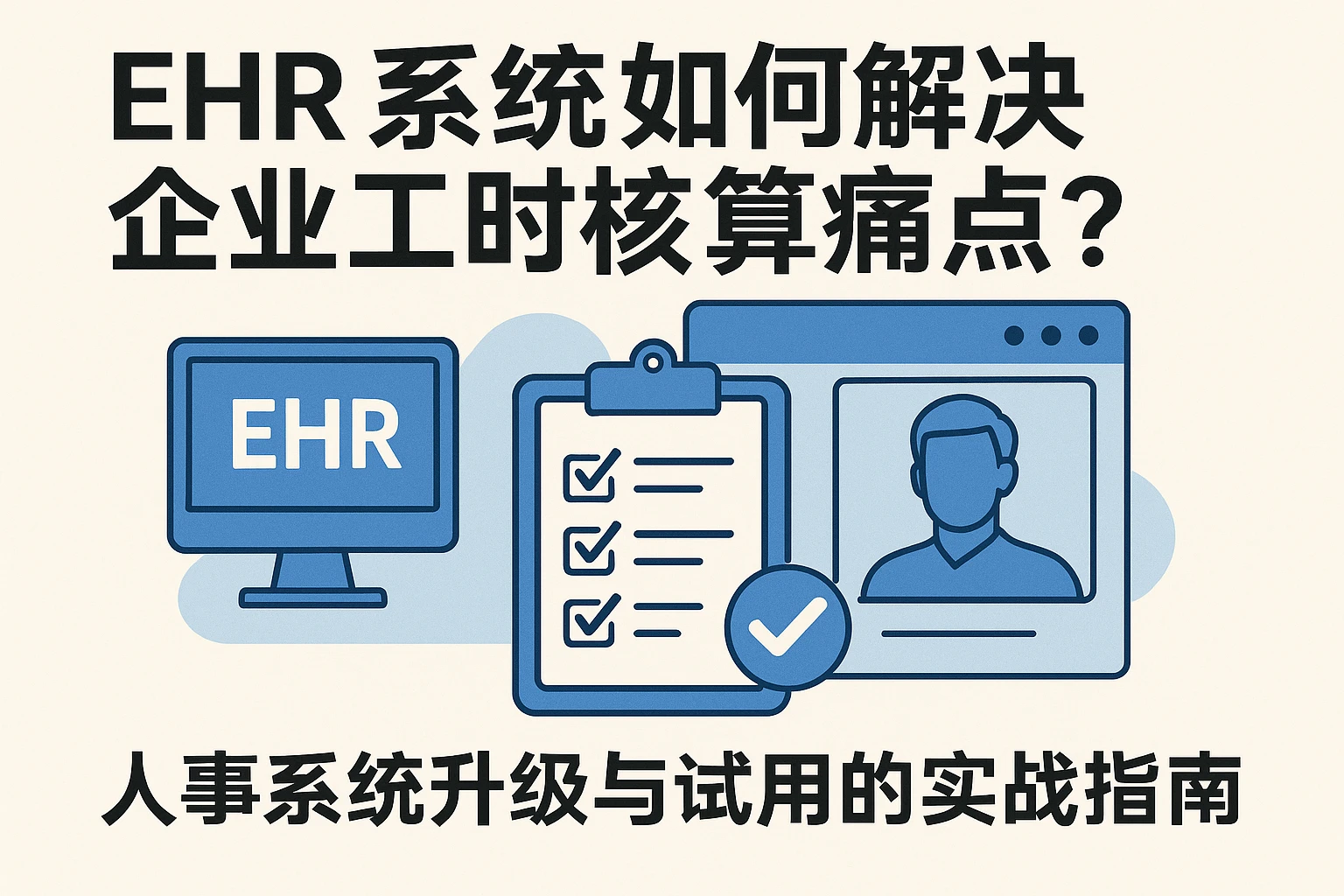 EHR系统如何解决企业工时核算痛点？人事系统升级与试用的实战指南