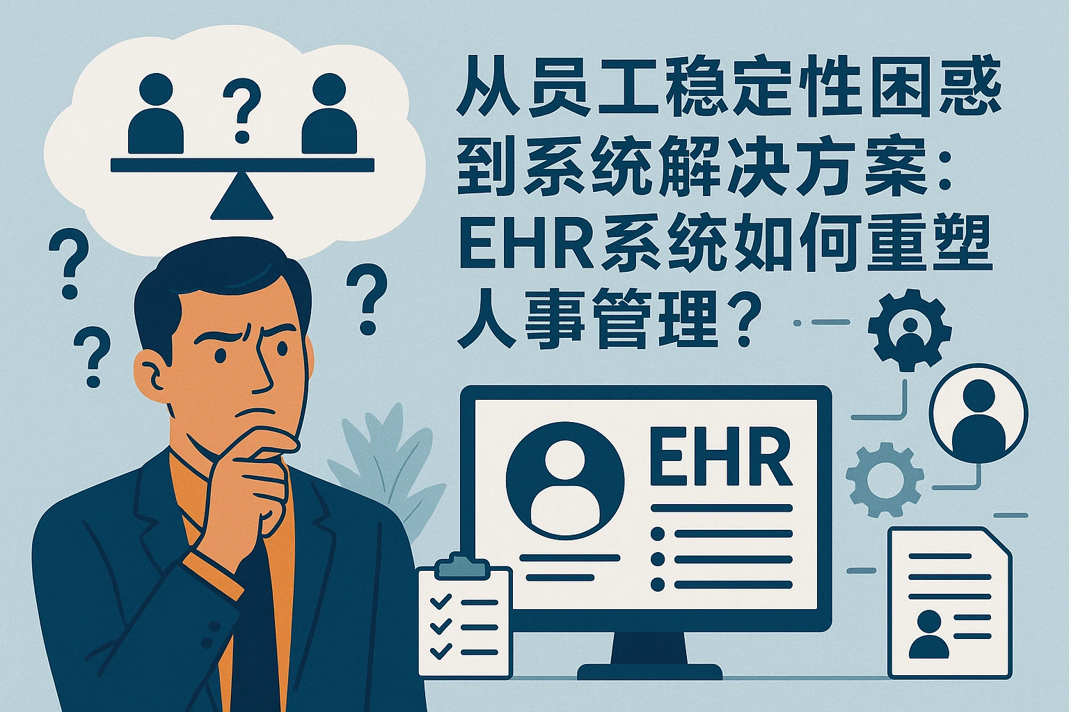 从员工稳定性困惑到系统解决方案：ehr系统如何重塑人事管理？