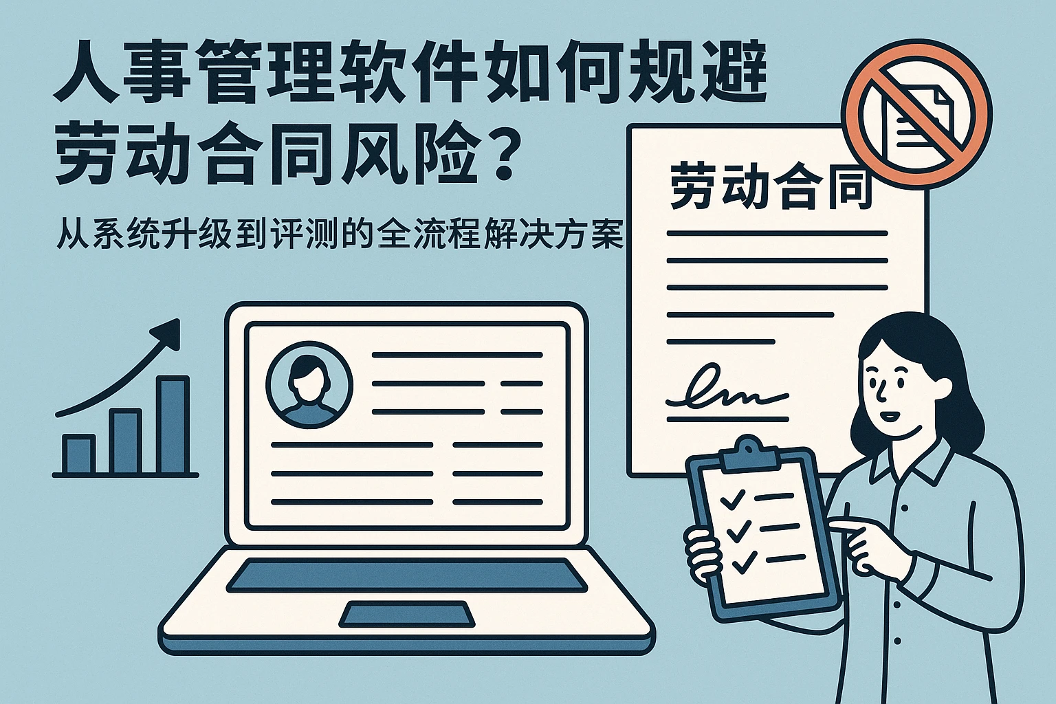 人事管理软件如何规避劳动合同风险？从系统升级到评测的全流程解决方案