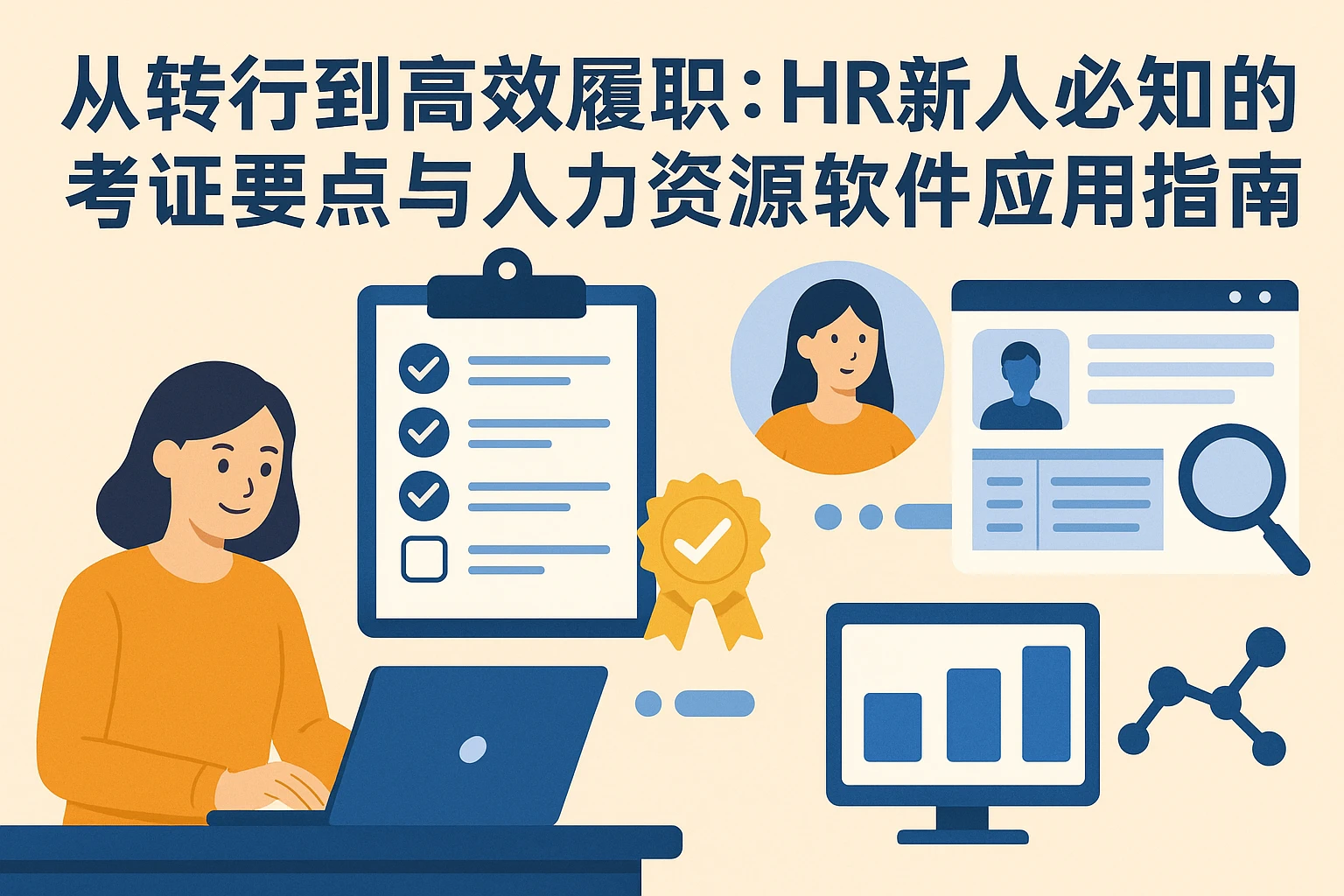从转行到高效履职：HR新人必知的考证要点与人力资源软件应用指南