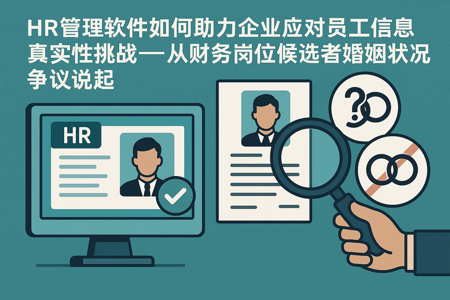HR管理软件如何助力企业应对员工信息真实性挑战——从财务岗位候选者婚姻状况争议说起