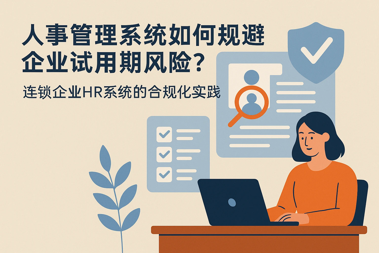 人事管理系统如何规避企业试用期风险？连锁企业HR系统的合规化实践