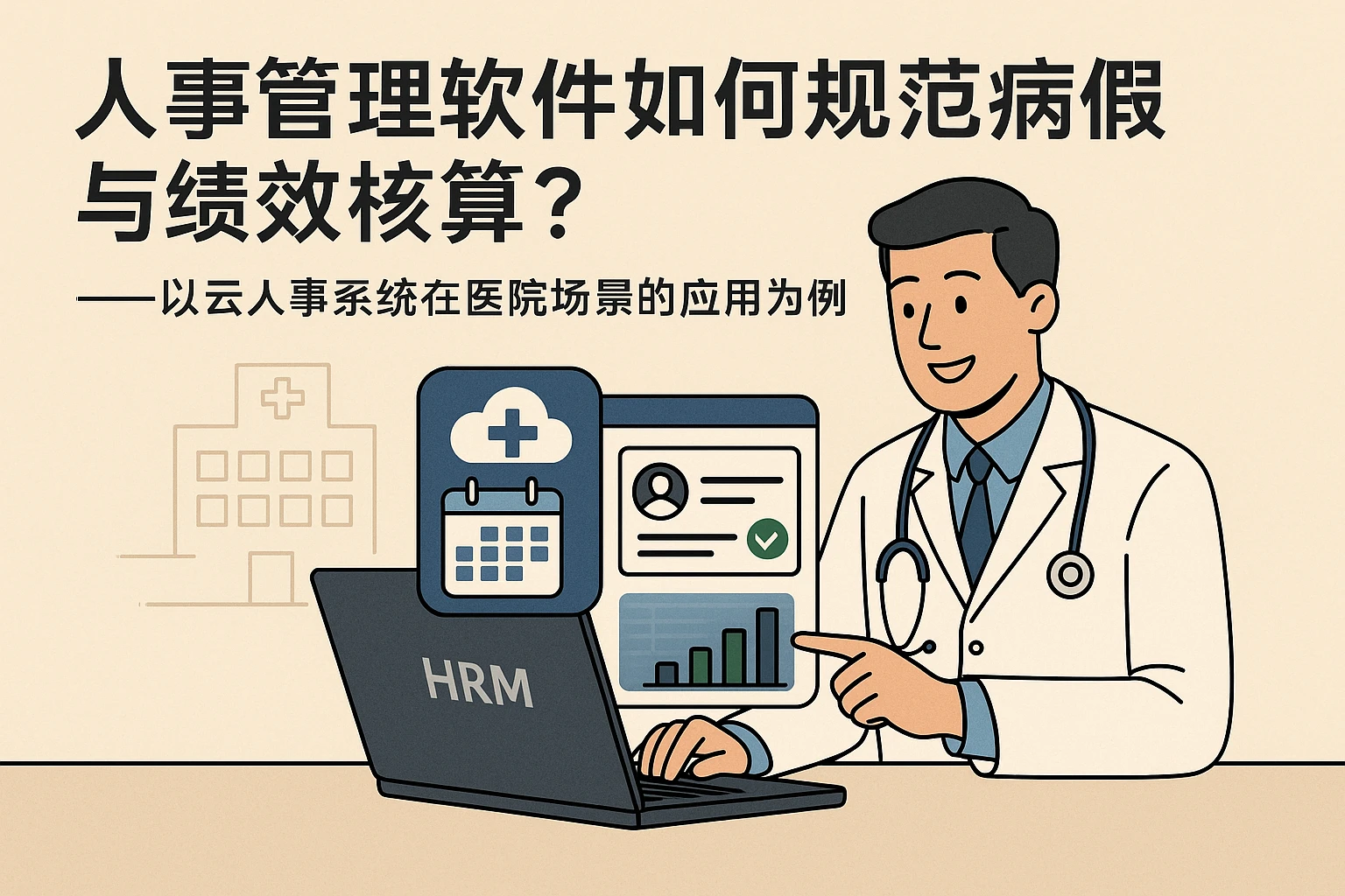 人事管理软件如何规范病假与绩效核算？——以云人事系统在医院场景的应用为例