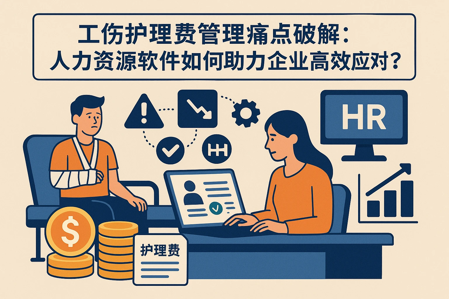 工伤护理费管理痛点破解：人力资源软件如何助力企业高效应对？