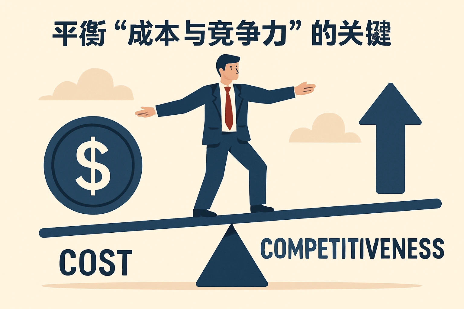2. 平衡“成本与竞争力”的关键