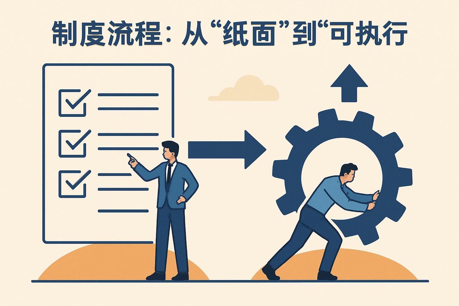 2. 制度流程：从“纸面”到“可执行”