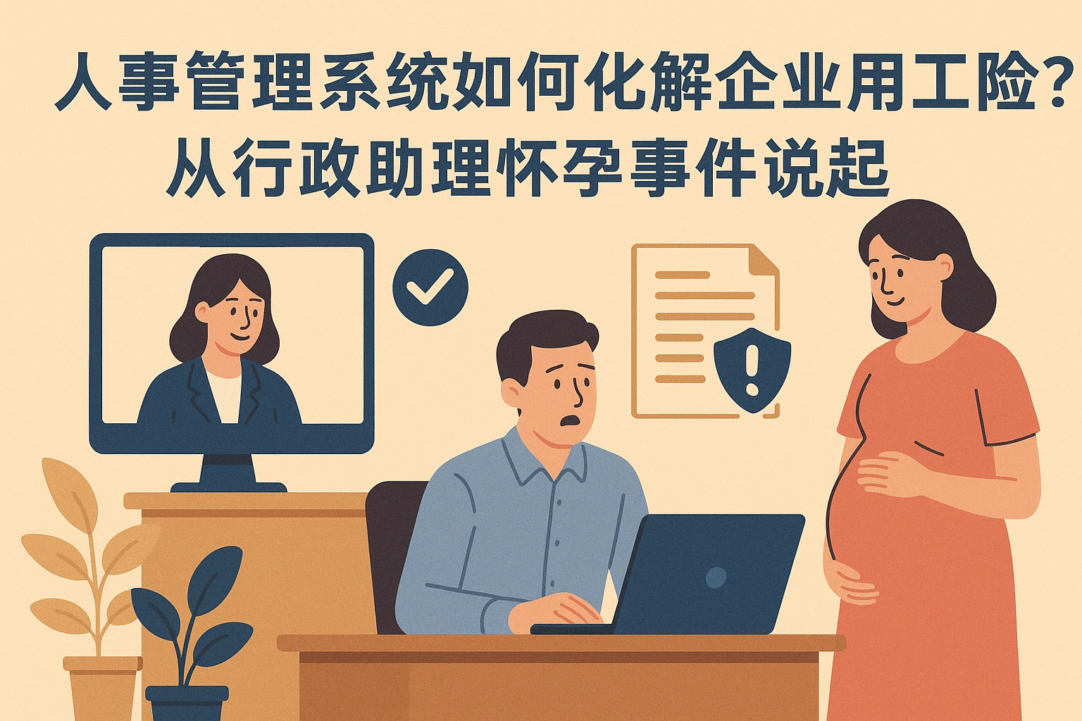 人事管理系统如何化解企业用工风险？从行政助理怀孕事件说起