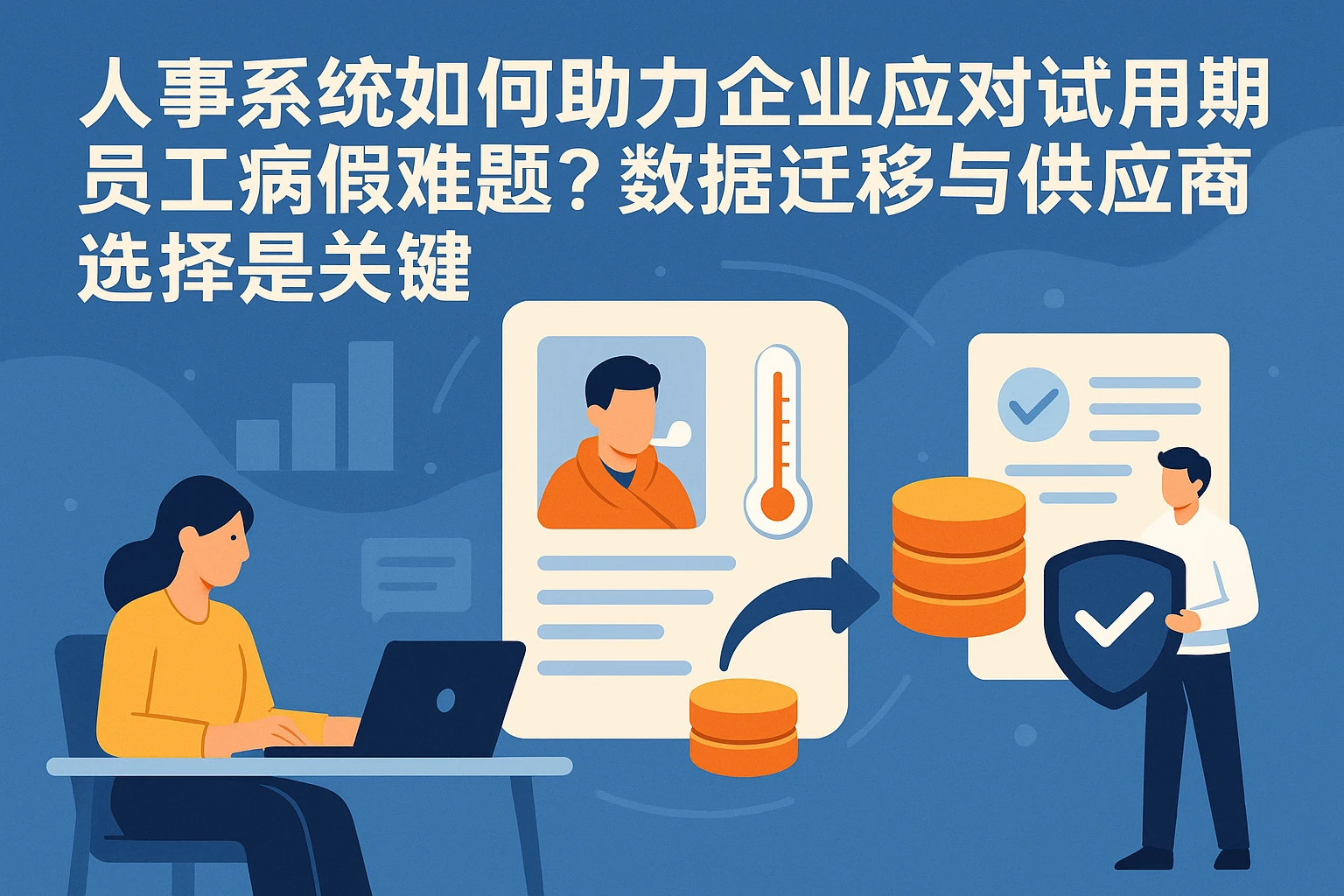 人事系统如何助力企业应对试用期员工病假难题？数据迁移与供应商选择是关键