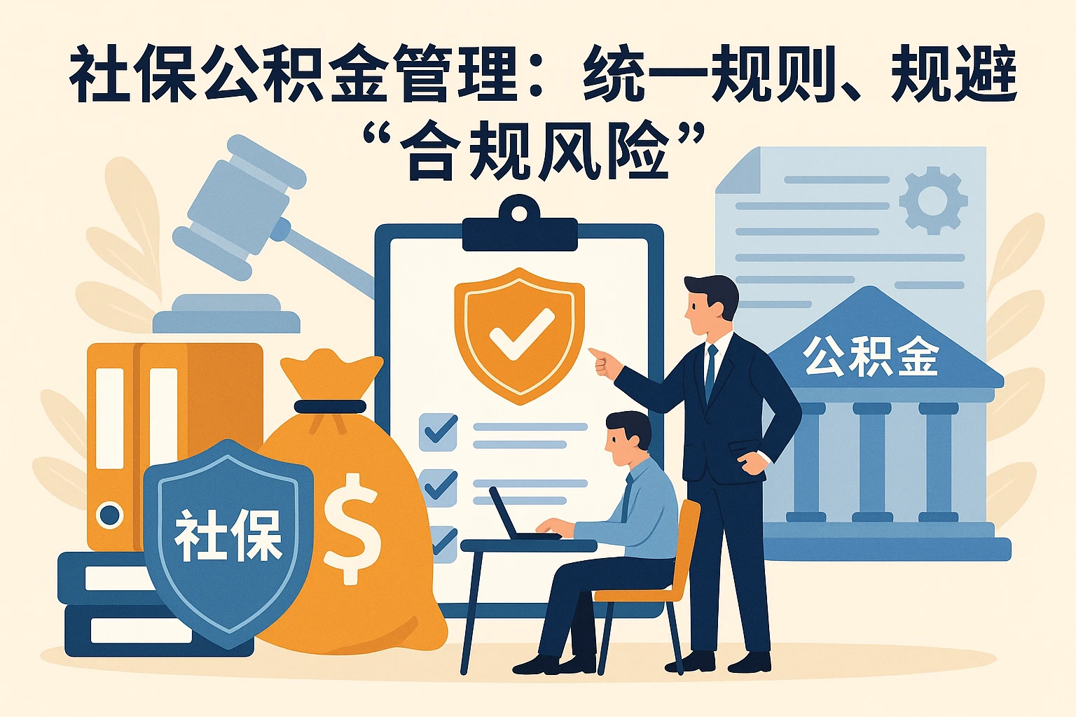 2. 社保公积金管理：统一规则，规避“合规风险”