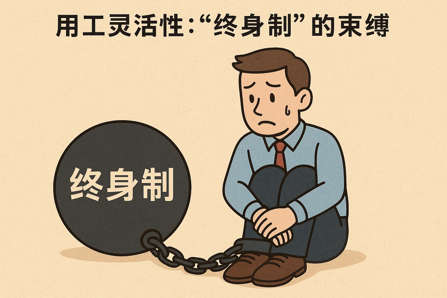 2. 用工灵活性：“终身制”的束缚