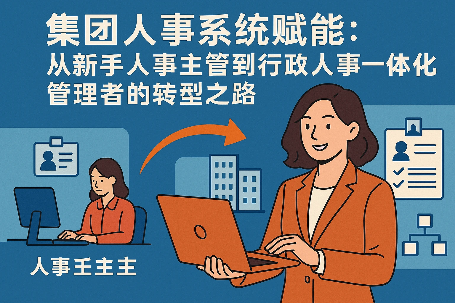 集团人事系统赋能：从新手人事主管到行政人事一体化管理者的转型之路