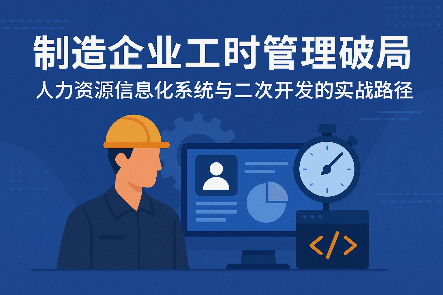 制造企业工时管理破局：人力资源信息化系统与二次开发的实战路径