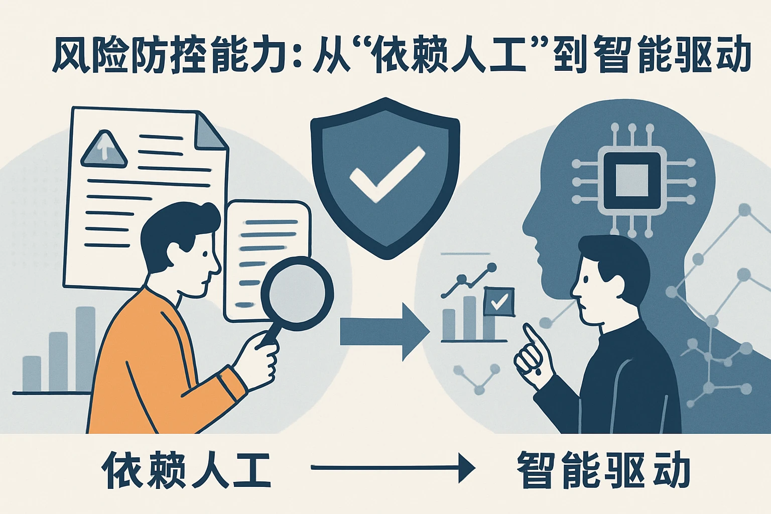 2. 风险防控能力：从“依赖人工”到“智能驱动”