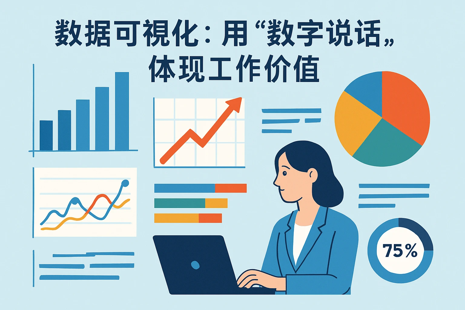 2. 数据可视化：用“数字说话”，体现工作价值