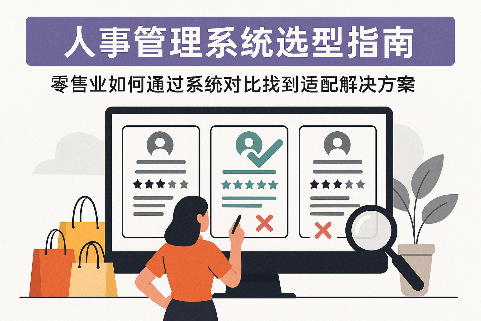 人事管理系统选型指南：零售业如何通过系统对比找到适配解决方案